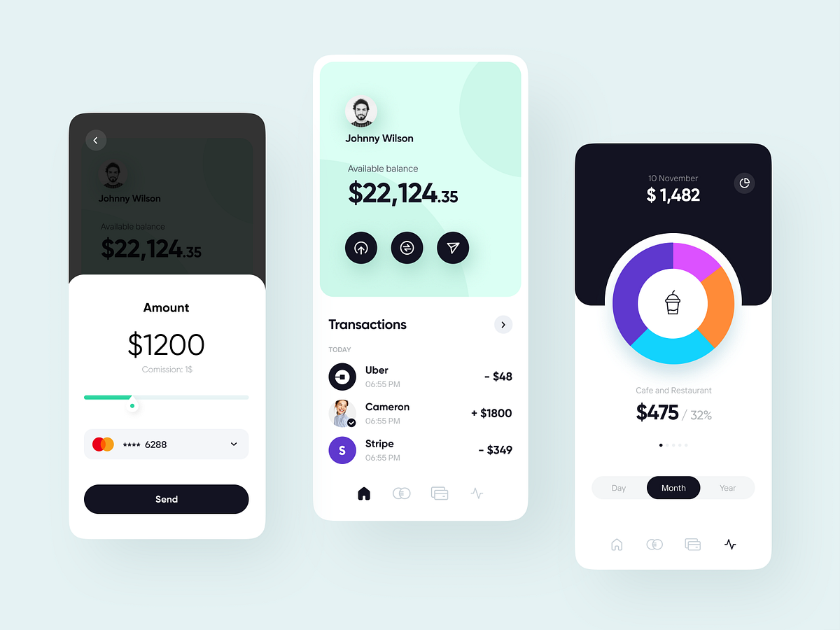 Browse thousands of Fintech images for design inspiration | Dribbble