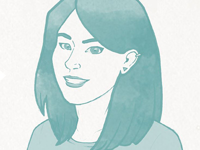 Selfportrait digital drawing illustration resume selfportrait