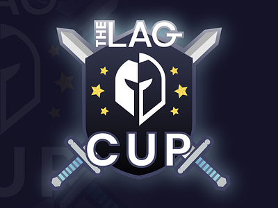 The LAG CUP Logo digital esport identity design logo