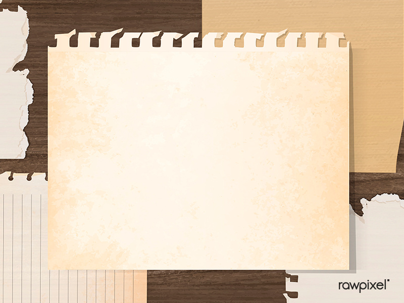 Vintage brown note paper vector by Kappy Kappy for rawpixel on Dribbble