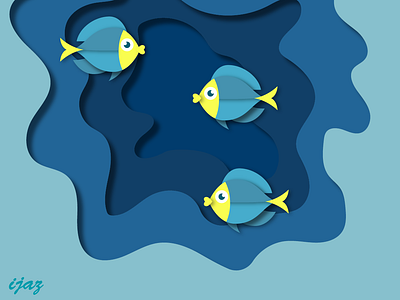 Fish design illustration vector