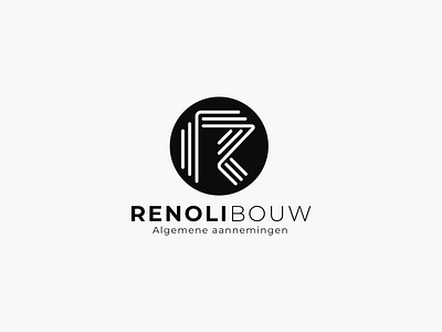 Renolibouw logo 2017 branding identity illustrator logo