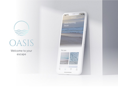 OASIS | UX UI Design | Native iOS & Android mobile-first app