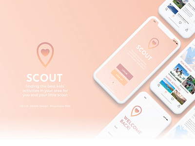 SCOUT | UX UI Mobile-first Geolocation App