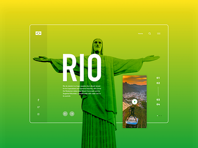Rio - Landing Page 2/3