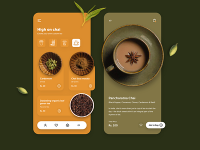 Tea Cafe Mobile App UX UI Design animation app app design application icon application ui cafe app concept design ecommerce flat ui food app interaction interactive design mobile design motion design uidesign uiux