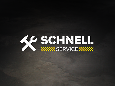 Schnell Service Logo identity logo