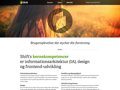 shiftcph.dk webpage adelle adelle bold design shiftcph typography webpage