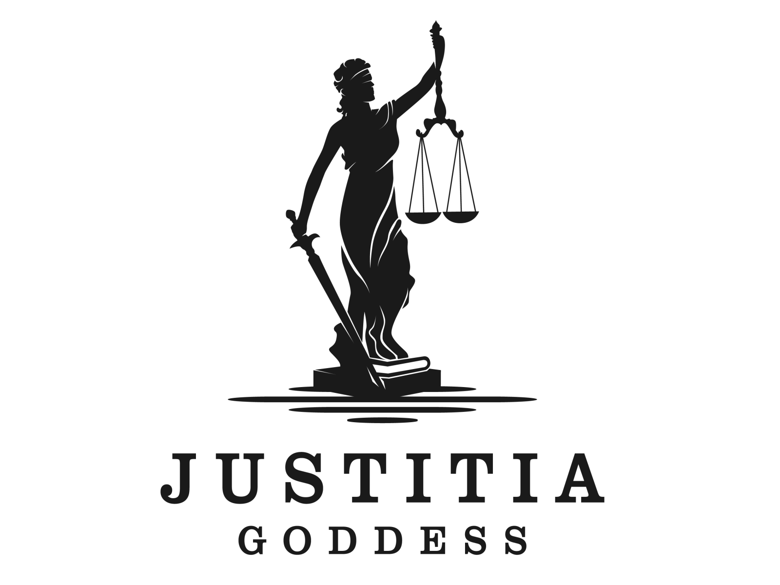Laurel wreath and judge scales or weigher. Lady justice or Justitia  attribute logo or criminal punishment icon. Judgment and defence or legal  defense Stock Vector Image & Art - Alamy