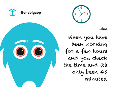 Mid week blues! animation character funny hours ideas inspire minutes time tips