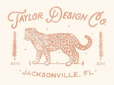 TDC Lockup branding illustration illustrator jaguar lockup logo vector