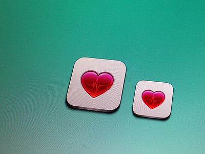 Heath apple health heart icon ios8 iphone6 iphone6 plus