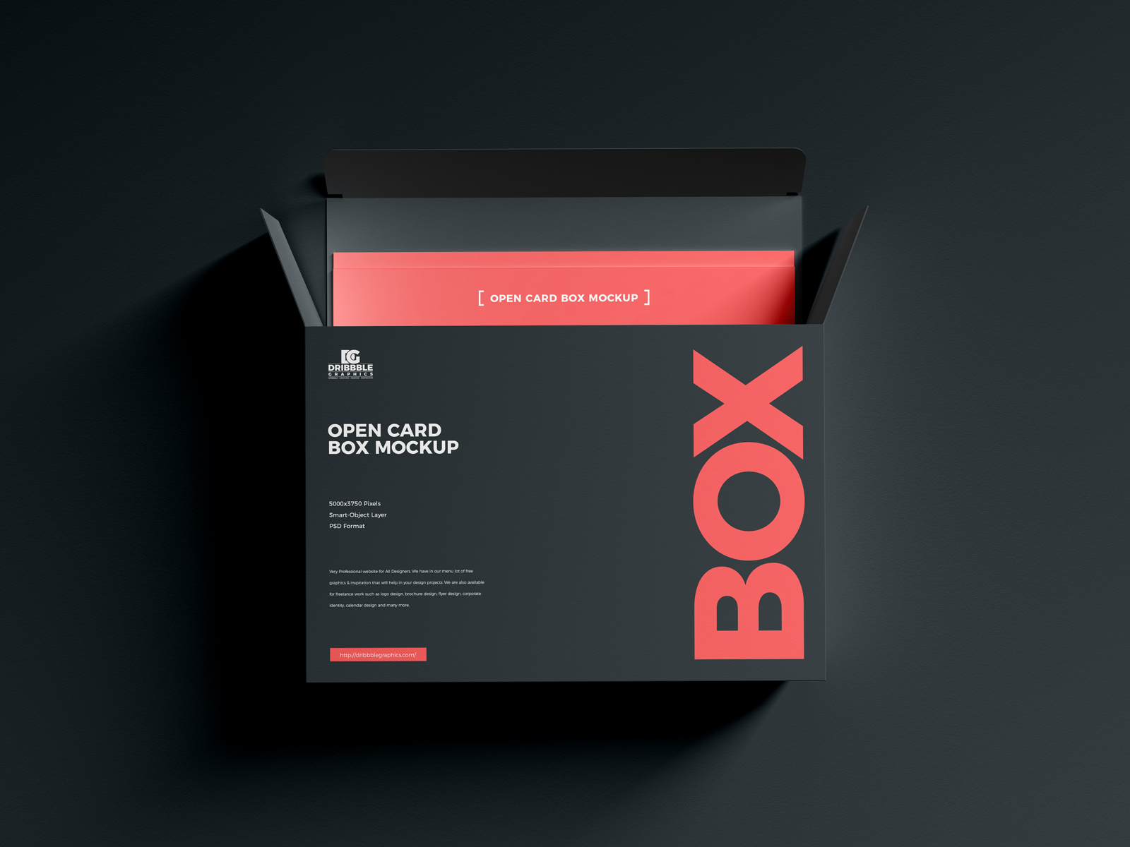 Free Open Card Box Mockup by Jessica Elle on Dribbble