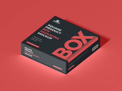 Download Free Product Box Packaging Mockup By Jessica Elle On Dribbble