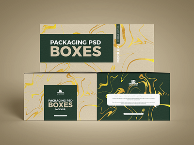 Free Boxes Mockup packaging mockup