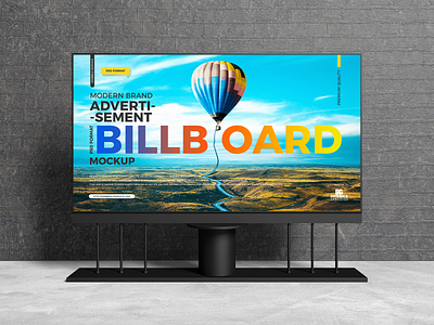 Free Advertisement Billboard Mockup billboard mockup