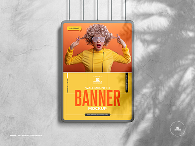 Free Advertising Banner Mockup banner mockup