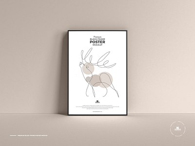 Free Frame Poster Mockup poster mockup