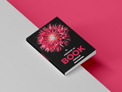 Free Premium Book Mockup book mockup