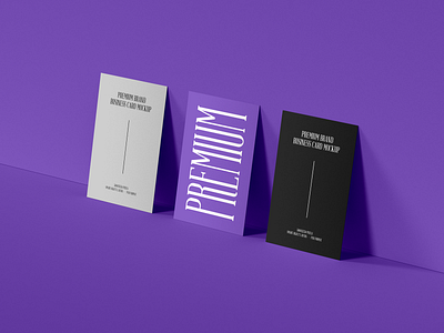 Free Brand Business Card Mockup business card mockup