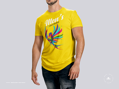 Free Men's T-Shirt Mockup tshirt mockup