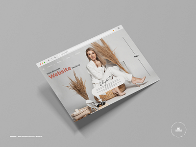 Free Browser Website Mockup browser mockup