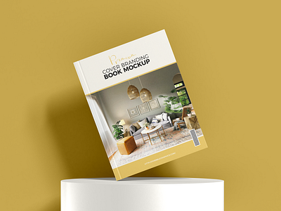 Free Premium Book Mockup branding mockup