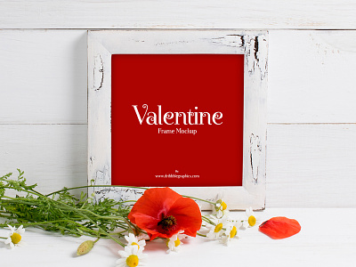 Free Valentine Red Poppies With Frame Mockup 2018 free mockup free psd mockup freebie freebies mockup mockup free mockup template psd mockup valentine valentine day valentine frame mockup