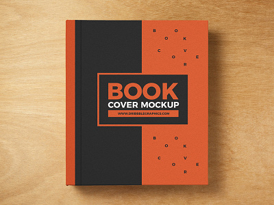 Free Book Cover Mockup PSD