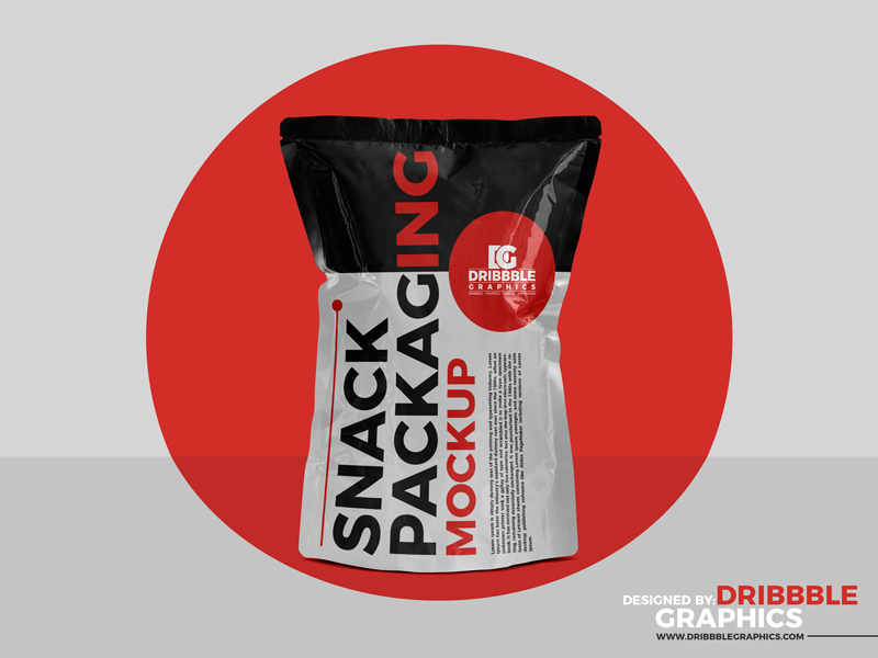 Download Free Snack Pouch Packaging Mockup Psd By Jessica Elle On Dribbble