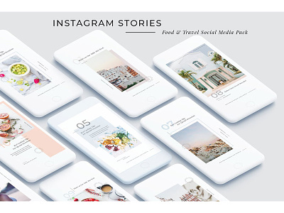 Food & Travel Instagram Stories Pack 2018 Freebie