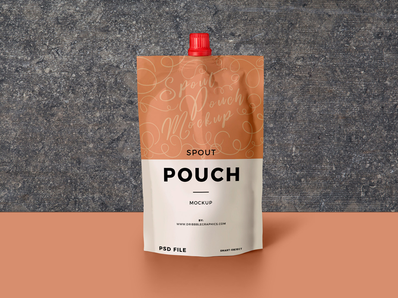 Download Free Spout Pouch Mockup PSD by Jessica Elle on Dribbble