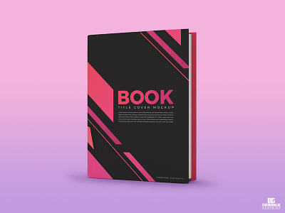 Free Book Title Cover Mockup
