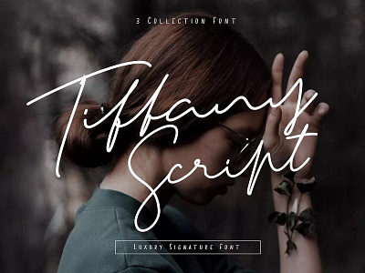 Tiffany Signature Font Demo Free calligraphy font free font freebie graphic design lettering script font signature signature font signature fonts typography