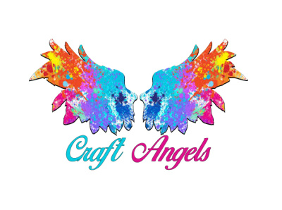Craft Angels abstract branding and identity clean colorful creative creative agency creative design creative logo eventfolio gradient logo agency logo mark logodesign logomaker luxurious modern professional logo ux watercolor wings