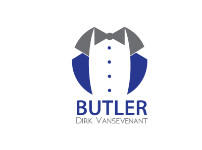 BUTLER branding business logo clean design eventfolio graphic design icon illustration logo minimalist vector