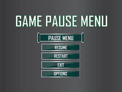game pause menu