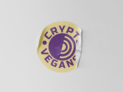 Crypto Vegans bitcoin crypto cryptocurrency ether ethereum mockup nft ntf sticker token