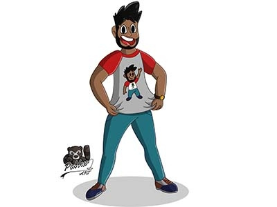 Estoy en mi playera cartoon design fanart illustration photography