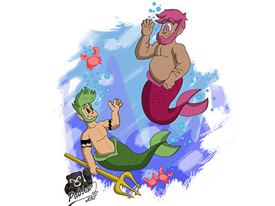 Meet fanart mermay ocean sea