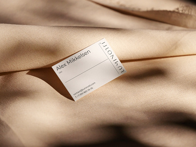 Luminotti business card