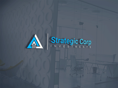 Strategic Corp Investments Logo branding corporate logo design logo logodesign