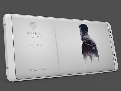 Bare & Beards Coming Soon Splash Page mobiledesign mobilewebdesign splashpagedesign wedesign