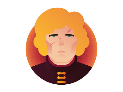 Winter is Here: Tyrion Lannister (Game of Thrones Characters) adobe illustrator cc flat design gameofthrones graphic deisgn icon icon a day illustration minimalism the imp tyrion lannister vector vector artwork winter is coming