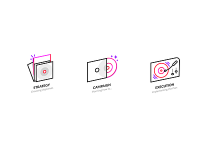 Icon Set #2 branding concept dope flat geek icon set illustration minimal music pop ui vector