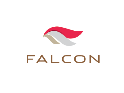 Falcon Holding Company artwork bahrain brand brands dubai logo red uae