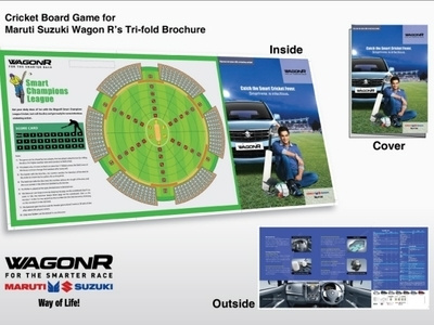 Cricket Board Game - Wagon R board game cricket d6 design dice roll games graphic design print media suzuki wagon r