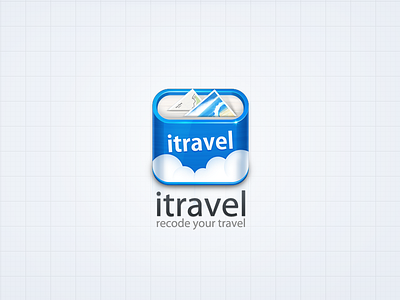 Itravel app icon ios logo