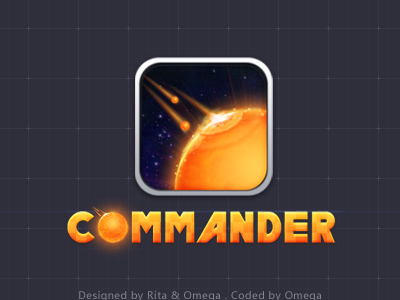 Commander Icon commander game icon ios logo rts