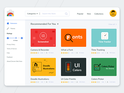 Google extension store